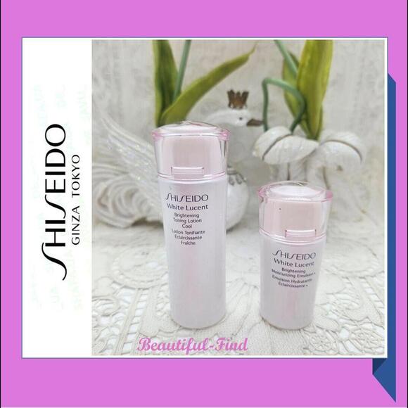 Shiseido White Lucent  Toning Lotion Cool 25ml & Moisturizing Emulsion 15ml Set - Picture 2 of 5